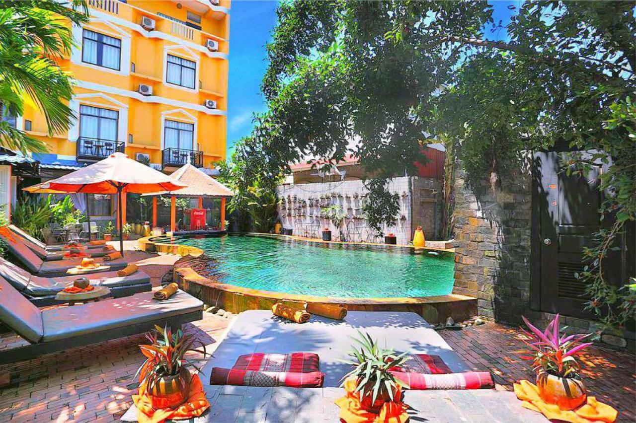 Central Indochine D'Angkor Hotel Siem Reap Extérieur photo
